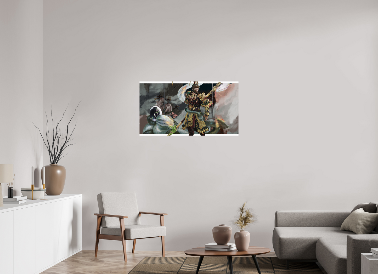 109,4 x 60 cm, Fine Art Print Hahnemühle Baryta Wukong Dream on Hahnemühle FineArt Baryta
