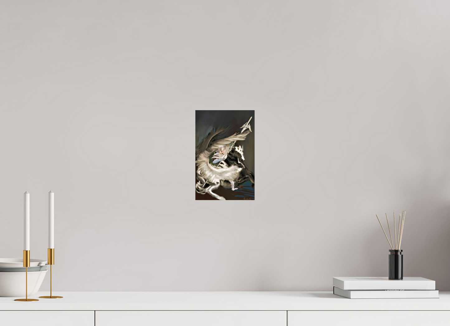 15 x 22,8 cm, Fine Art Print Hahnemühle Baryta Medusa and Pegasus Hahnemühle FineArt Baryta