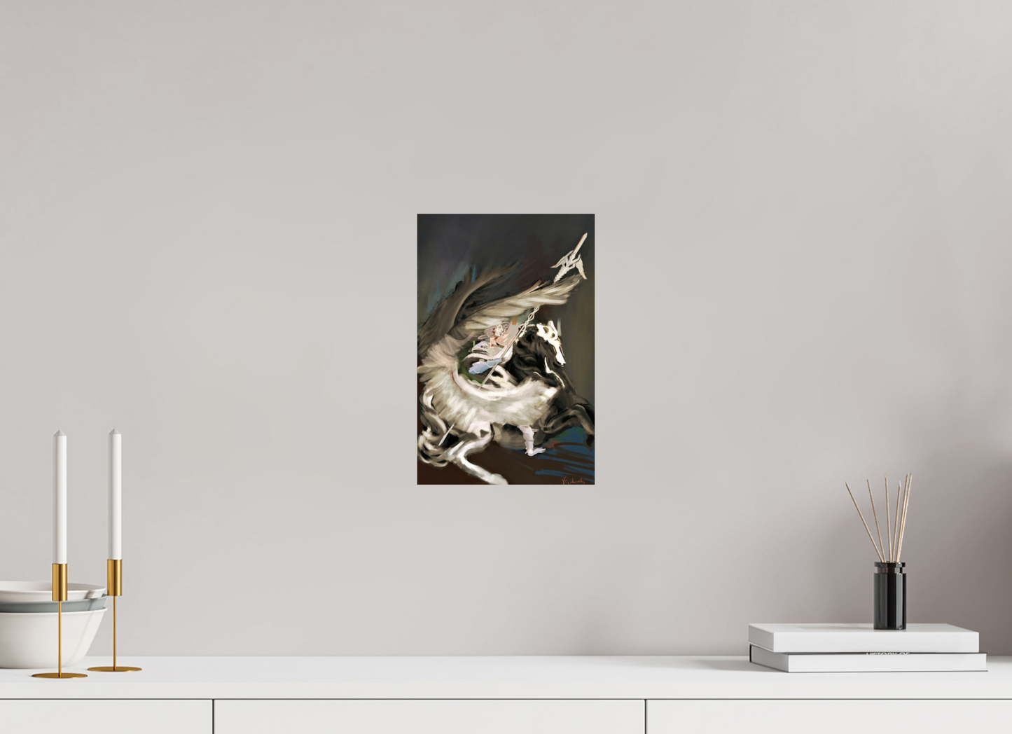 20 x 30,5 cm, Fine Art Print Hahnemühle Baryta Medusa and Pegasus Hahnemühle FineArt Baryta
